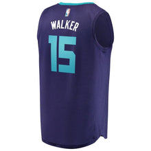 Load image into Gallery viewer, Men's Fanatics Branded Kemba Walker Purple Charlotte Hornets Fast Break Replica Jersey  Statement Edition  Purple