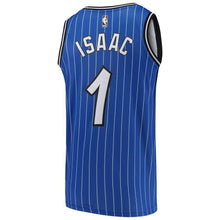 Load image into Gallery viewer, Men's Nike Jonathan Isaac Blue Orlando Magic Hardwood Classics Swingman Jersey  Blue
