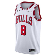 Load image into Gallery viewer, Men's Nike Zach LaVine White Chicago Bulls Swingman Sponsor Patch Jersey  Association Edition  White