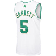 Load image into Gallery viewer, Men's Mitchell &amp; Ness Kevin Garnett White Boston Celtics  Hardwood Classics Authentic Jersey  White
