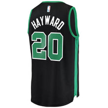 Load image into Gallery viewer, Men's Fanatics Branded Gordon Hayward Black Boston Celtics Fast Break Replica Jersey  Statement Edition  Black