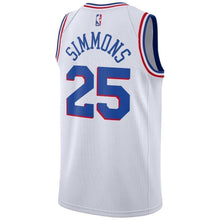Load image into Gallery viewer, Men's Nike Ben Simmons White Philadelphia 7ers / Swingman Jersey – Earned Edition  White