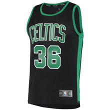 Load image into Gallery viewer, Men's Fanatics Branded Marcus Smart Black Boston Celtics Fast Break Replica Jersey  Statement Edition – Black