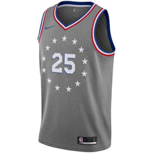 Load image into Gallery viewer, Men's Nike Ben Simmons Gray Philadelphia 7ers City Edition Swingman Jersey  Gray