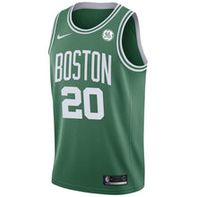 Load image into Gallery viewer, Men's Nike Gordon Hayward Green Boston Celtics Swingman Sponsor Patch Jersey  Icon Edition  Green