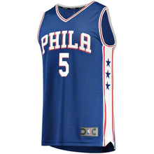 Load image into Gallery viewer, Men's Fanatics Branded Amir Johnson Royal Philadelphia 7ers Fast Break Replica Player Jersey  Icon Edition  Royal