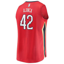 Load image into Gallery viewer, Men's Fanatics Branded Alexis Ajinca Red New Orleans Pelicans Fast Break Replica Player Jersey  Statement Edition  Red