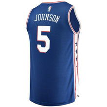 Load image into Gallery viewer, Men's Fanatics Branded Amir Johnson Royal Philadelphia 7ers Fast Break Replica Player Jersey  Icon Edition  Royal