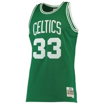 Load image into Gallery viewer, Men's Mitchell &amp; Ness Larry Bird Kelly Green Boston Celtics  Hardwood Classics Swingman Jersey Green