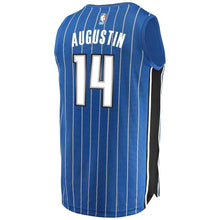 Load image into Gallery viewer, Men's Fanatics Branded DJ Augustin Blue Orlando Magic Fast Break Replica Player Jersey  Icon Edition  Blue