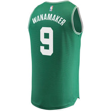 Load image into Gallery viewer, Men's Fanatics Branded Brad Wanamaker Kelly Green Boston Celtics Fast Break Replica Jersey – Icon Edition  Green