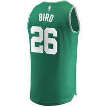 Load image into Gallery viewer, Men's Fanatics Branded Jabari Bird Green Boston Celtics Fast Break Replica Player Jersey  Green