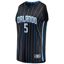Load image into Gallery viewer, Men's Fanatics Branded Mohamed Bamba Black Orlando Magic Fast Break Replica Player Jersey  Statement Edition  Black