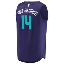 Load image into Gallery viewer, Men's Fanatics Branded Michael KiddGilchrist Purple Charlotte Hornets Fast Break Replica Player Jersey  Statement Edition  Purple