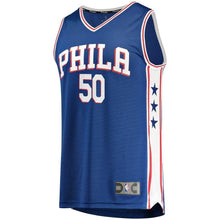 Load image into Gallery viewer, Men's Fanatics Branded Emeka Okafor Royal Philadelphia 7ers Fast Break Replica Jersey – Icon Edition  Royal