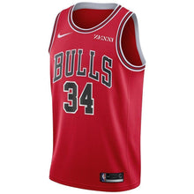 Load image into Gallery viewer, Men's Nike Wendell Carter Jr. Red Chicago Bulls Swingman Sponsor Patch Jersey – Icon Edition  Red