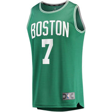 Load image into Gallery viewer, Men's Fanatics Branded Jaylen Brown Kelly Green Boston Celtics Fast Break Replica Jersey  Icon Edition  Green