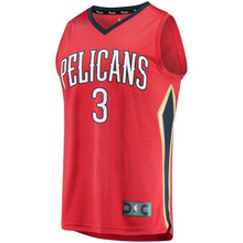 Load image into Gallery viewer, Men's Fanatics Branded Nikola Mirotic Red New Orleans Pelicans Fast Break Replica Player Jersey  Statement Edition  Red