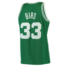 Load image into Gallery viewer, Men's Mitchell &amp; Ness Larry Bird Kelly Green Boston Celtics  Hardwood Classics Swingman Jersey Green