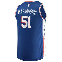 Load image into Gallery viewer, Men's Fanatics Branded Boban Marjanovic Royal Philadelphia 7ers Fast Break Replica Jersey – Icon Edition  Royal