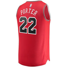 Load image into Gallery viewer, Men's Fanatics Branded Otto Porter Red Chicago Bulls Fast Break Replica Jersey – Icon Edition  Red