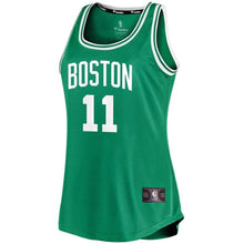 Load image into Gallery viewer, Women's Fanatics Branded Kyrie Irving Kelly Green Boston Celtics Fast Break Tank Jersey  Icon Edition  Green