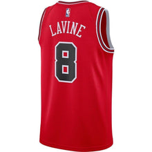 Load image into Gallery viewer, Men's Nike Zach LaVine Red Chicago Bulls Replica Swingman Jersey  Icon Edition  Red