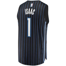 Load image into Gallery viewer, Men's Fanatics Branded Jonathan Isaac Black Orlando Magic Fast Break Replica Player Jersey  Statement Edition  Black
