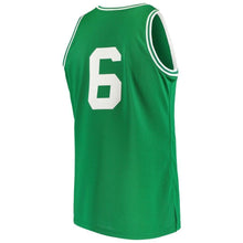 Load image into Gallery viewer, Men's Mitchell &amp; Ness Bill Russell Kelly Green Boston Celtics Road 7/ Hardwood Classics Authentic Jersey  Green