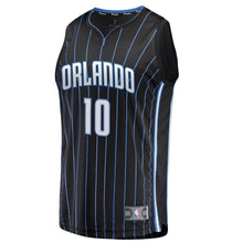 Load image into Gallery viewer, Men's Fanatics Branded Evan Fournier Black Orlando Magic Fast Break Replica Jersey  Statement Edition  Black
