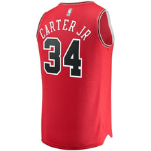 Load image into Gallery viewer, Men's Fanatics Branded Wendell Carter Jr. Red Chicago Bulls Fast Break Replica Jersey – Icon Edition  Red
