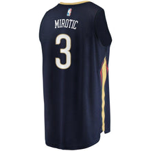 Load image into Gallery viewer, Men's Fanatics Branded Nikola Mirotic Navy New Orleans Pelicans Fast Break Player Jersey  Icon Edition  Navy