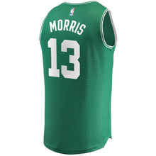 Load image into Gallery viewer, Men's Fanatics Branded Marcus Morris Green Boston Celtics Fast Break Replica Player Jersey  Green