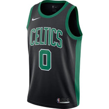 Load image into Gallery viewer, Men's Nike Jayson Tatum Black Boston Celtics Replica Swingman Jersey  Statement Edition  Black