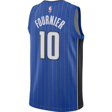 Load image into Gallery viewer, Men's Nike Evan Fournier Blue Orlando Magic Replica Swingman Jersey  Icon Edition  Blue