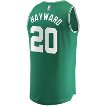 Load image into Gallery viewer, Men's Fanatics Branded Gordon Hayward Green Boston Celtics Fast Break Replica Jersey  Icon Edition  Green