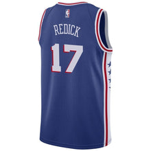 Load image into Gallery viewer, Men's Nike JJ Redick Royal Philadelphia 7ers Swingman Sponsor Patch Jersey  Icon Edition  Royal
