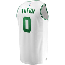 Load image into Gallery viewer, Men's Fanatics Branded Jayson Tatum White Boston Celtics Fast Break Replica Jersey  Association Edition  White