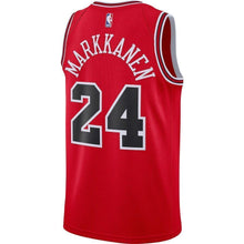 Load image into Gallery viewer, Men's Nike Lauri Markkanen Red Chicago Bulls Replica Swingman Jersey  Icon Edition  Red