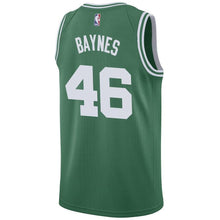 Load image into Gallery viewer, Men's Nike Aron Baynes Green Boston Celtics Swingman Sponsor Patch Jersey  Icon Edition  Green