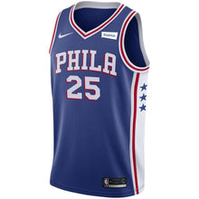 Load image into Gallery viewer, Men's Fanatics Branded James Ennis Royal Philadelphia 7ers Fast Break Replica Jersey – Icon Edition  Royal