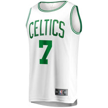 Load image into Gallery viewer, Men's Nike Kyrie Irving Green Boston Celtics Authentic Sponsor Patch Jersey – Icon Edition  White