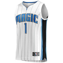 Load image into Gallery viewer, Men's Fanatics Branded Jonathan Isaac White Orlando Magic Fast Break Jersey  Association Edition  White