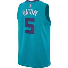 Load image into Gallery viewer, Men's Jordan Brand Nicolas Batum Teal Charlotte Hornets Swingman Jersey  Icon Edition  Aqua
