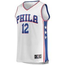 Load image into Gallery viewer, Men's Fanatics Branded T.J. McConnell White Philadelphia 7ers Fast Break Jersey  Association Edition  White
