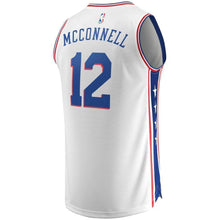Load image into Gallery viewer, Men's Fanatics Branded T.J. McConnell White Philadelphia 7ers Fast Break Jersey  Association Edition  White
