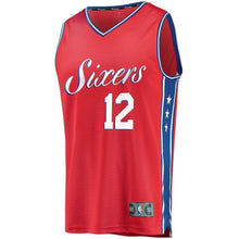 Load image into Gallery viewer, Men's Fanatics Branded T.J. McConnell Red Philadelphia 7ers Fast Break Replica Player Jersey  Statement Edition  Red