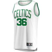 Load image into Gallery viewer, Men's Fanatics Branded Marcus Smart White Boston Celtics Fast Break Replica Jersey – Association Edition  White