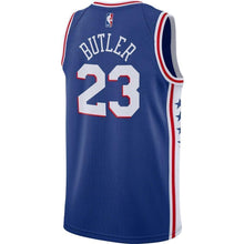 Load image into Gallery viewer, Men's Nike Jimmy Butler Royal Philadelphia 7ers Swingman Player Jersey Icon Edition  Royal