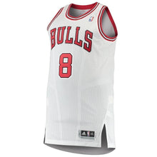 Load image into Gallery viewer, Men's adidas Zach LaVine White Chicago Bulls Finished Authentic Jersey  White